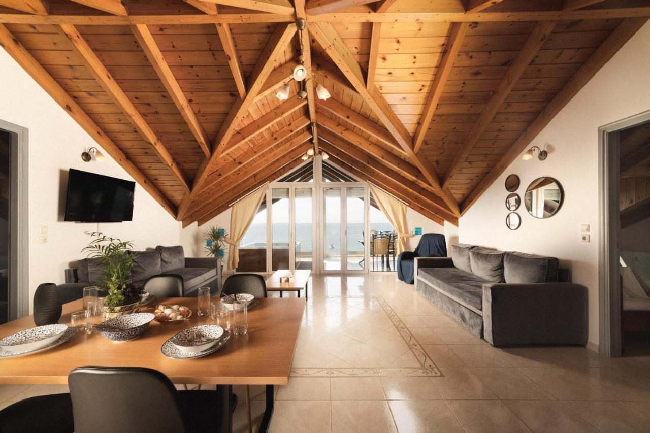 Lithakia  George Beachfront Apartments מראה חיצוני תמונה