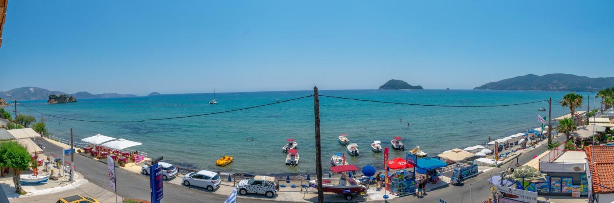 Lithakia  George Beachfront Apartments מראה חיצוני תמונה